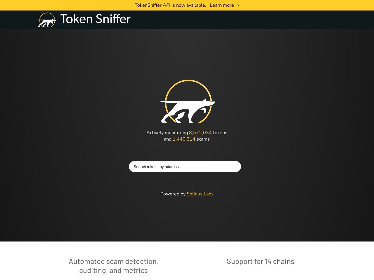 Tokensniffer