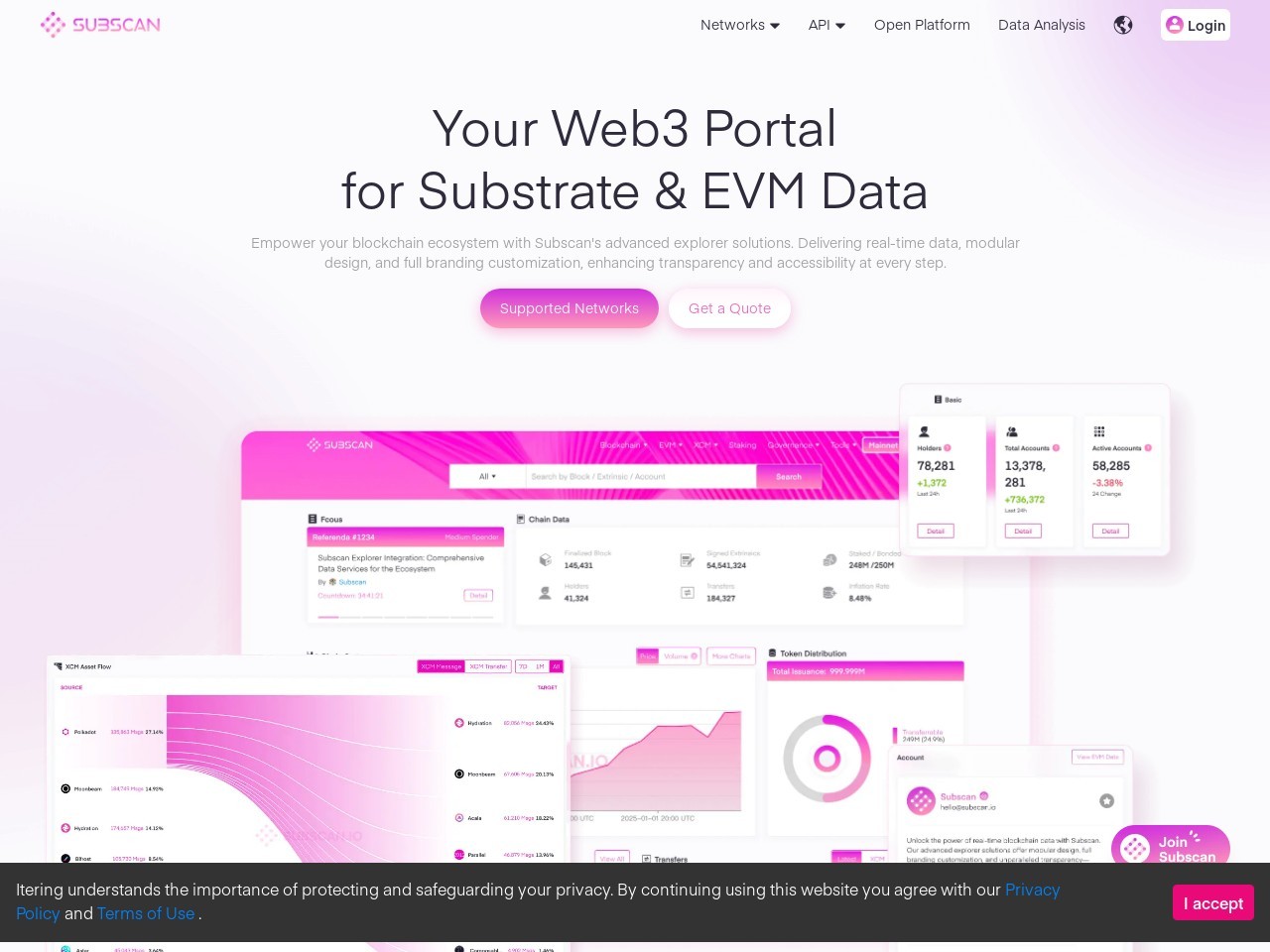 点击放大图片 Subscan